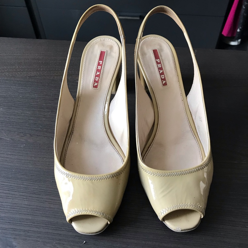 Prada Slingback Heels